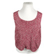 Unisex Handmade - Knit vest, size 46 - Pink ()