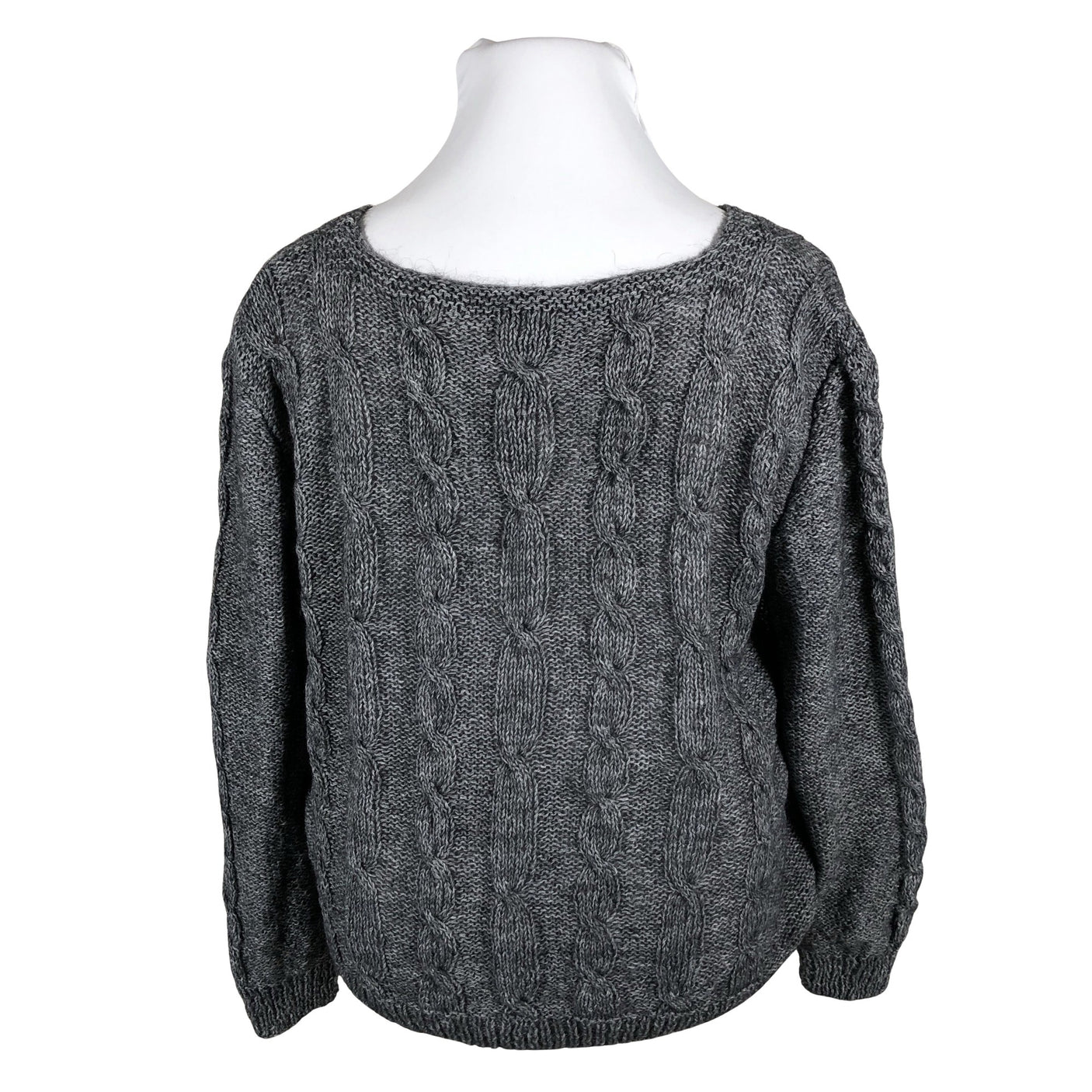 Unisex Handmade - Cardigan, size 50 - Gray (2)