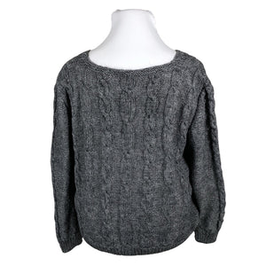 Unisex Handmade - Cardigan, size 50 - Gray (2)