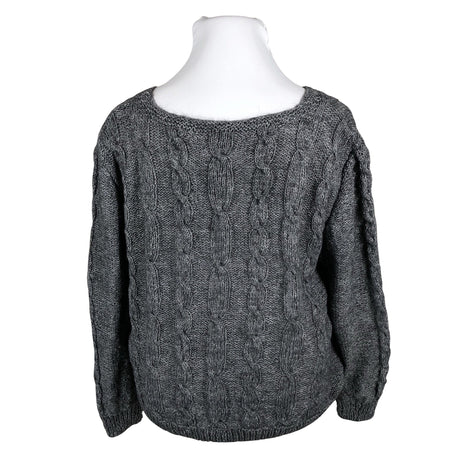 Unisex Handmade - Cardigan, size 50 - Gray (2)