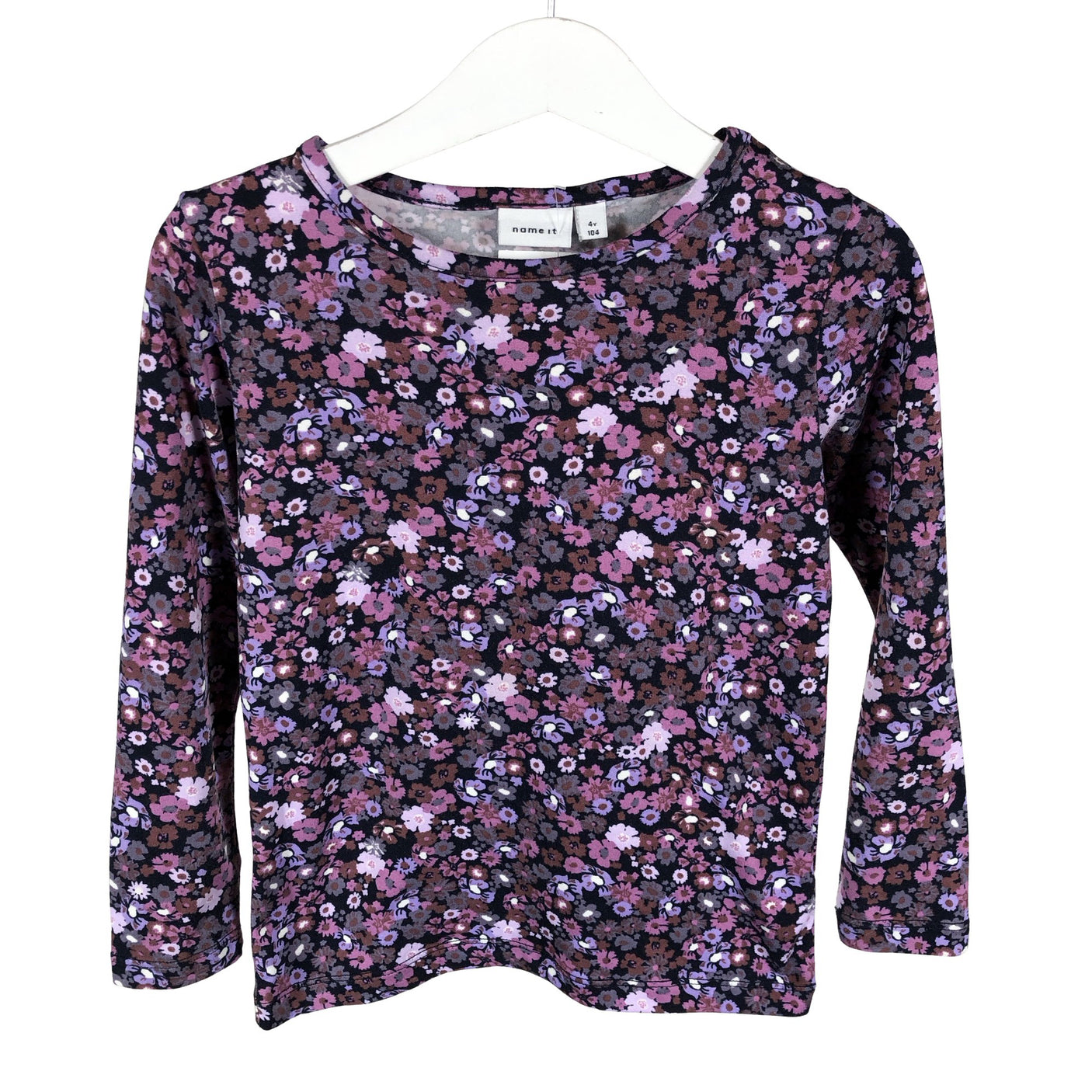 Unisex Name It - Tricot shirt, size 98 - 104 - Violet (1)