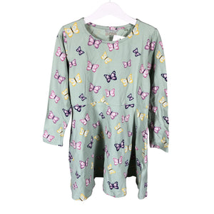 Unisex Bogi - Tricot dress, size 116 - 122 - Green (1)