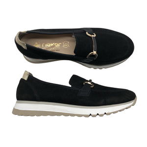 Unisex Rieker - Loafers, size 40 - Black (1)