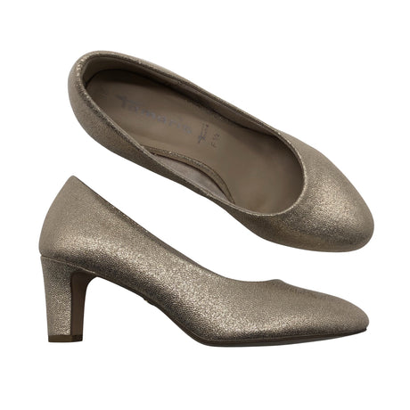 Unisex Tamaris - Evening high heels, size 38 - Gold ()