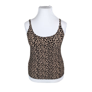Unisex Chantelle - Tricot tank top, size 42 - Brown (1)