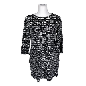 Unisex Marimekko - Tricot tunic, size 38 - Black (1)
