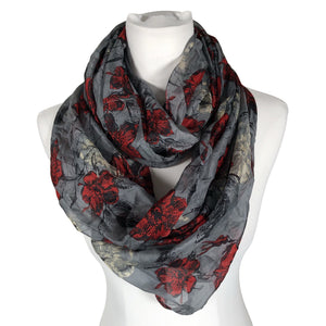 Unisex Lasessor - Circle scarf, size Maxi - Gray (1)