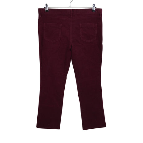 Unisex Marks&Spencer - Velvet pants, size 44 - Wine red (2)