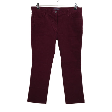 Unisex Marks&Spencer - Velvet pants, size 44 - Wine red ()