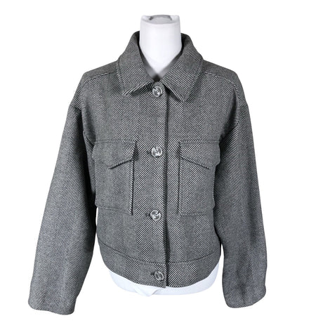Unisex Lindex - Wool coat, size 40 - Gray ()