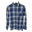 Unisex Esprit - Collared shirt, size 158 - 164 - Blue ()