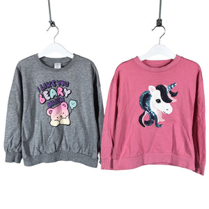 Unisex Lindex - Sweatshirt, size 128 - 134 - Gray (1)
