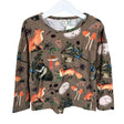 Unisex Ma-ia Family - Tricot shirt, size 116 - 122 - Brown ()