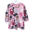 Unisex Lindex - Tricot dress, size 110 - 116 - Light pink ()