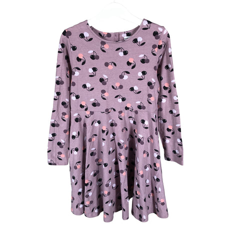Unisex Polarn O. Pyret - Tricot dress, size 116 - 122 - Violet ()