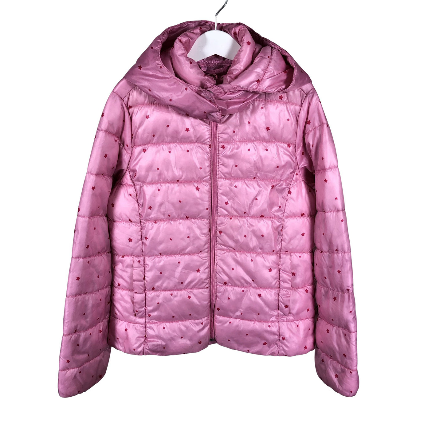 Unisex Benetton - Lightly padded jacket, size 134 - 140 - Light pink (1)