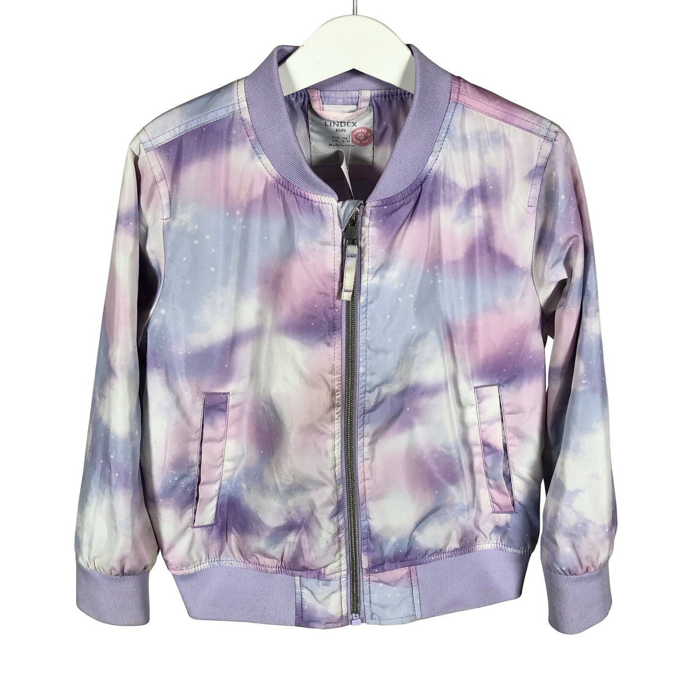 Unisex Lindex - Outdoor jacket, size 110 - 116 - Violet (1)