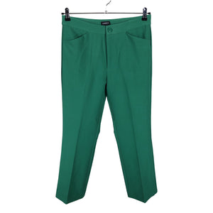 Unisex Lindex - Straight leg trousers, size 40 - Green (1)