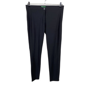 Unisex Benetton - Straight leg trousers, size 40 - Black (1)