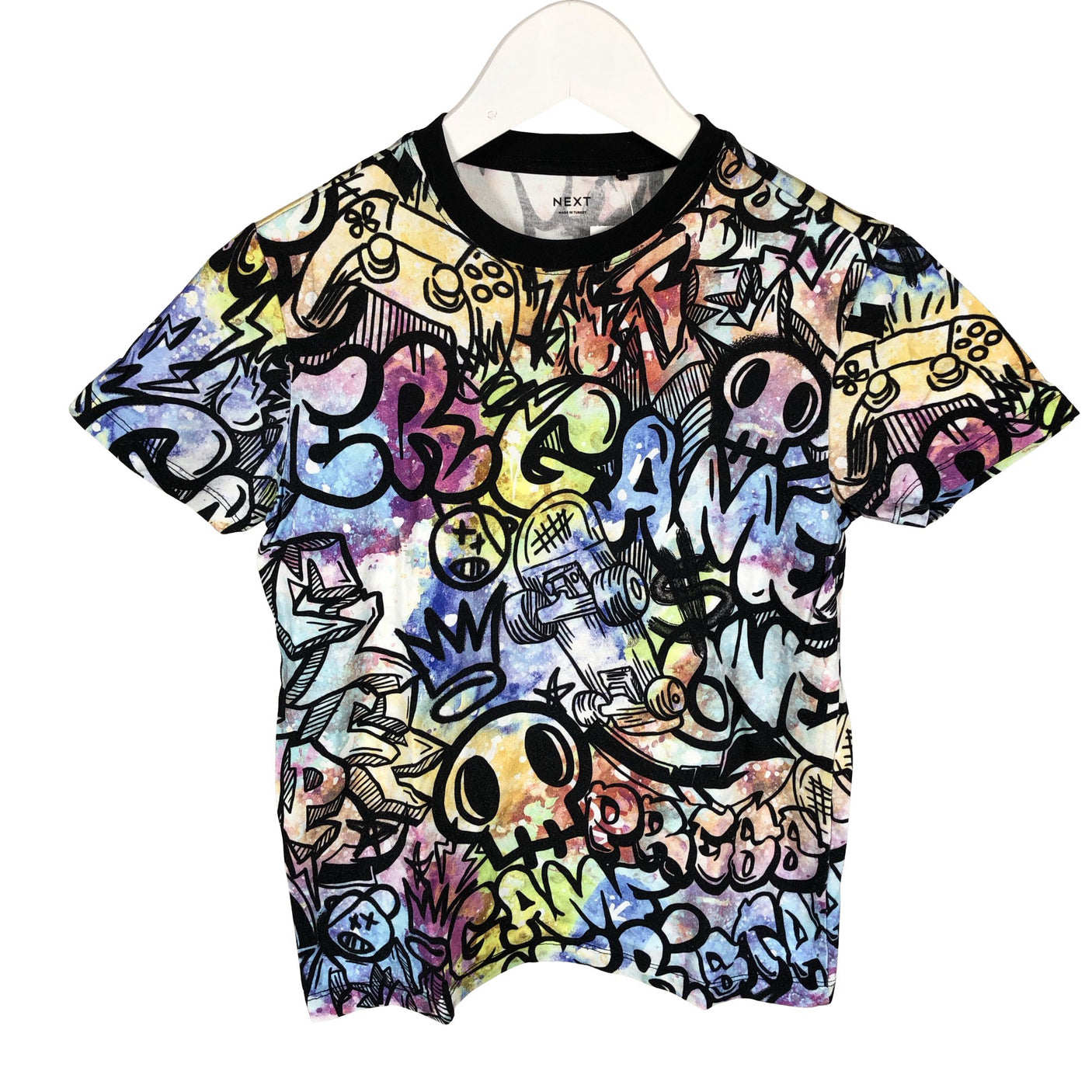 Unisex Next - T-shirt, size 128 - 134 - Black (1)