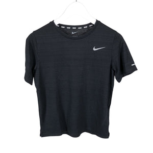 Unisex Nike - Sports shirt, short sleeve, size 152 - 158 - Black (1)