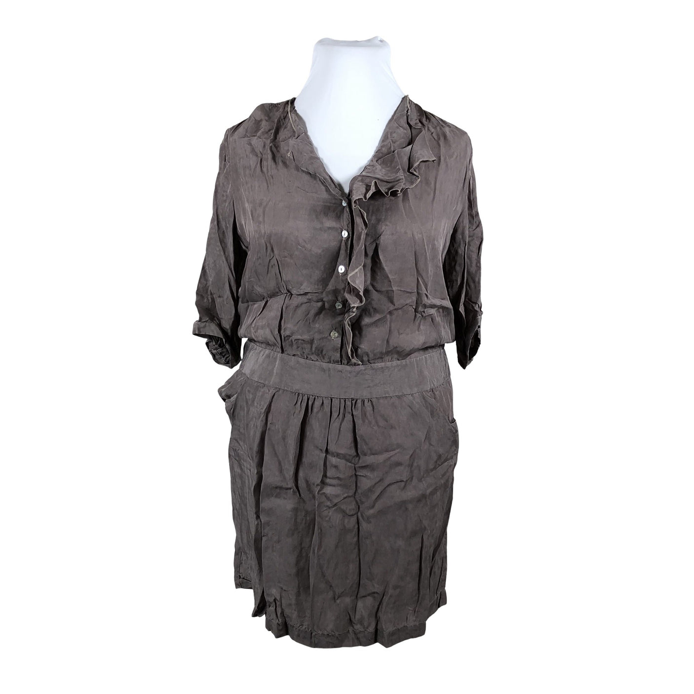 Unisex Gerard Darel - Dress, size 44 - Brown (1)