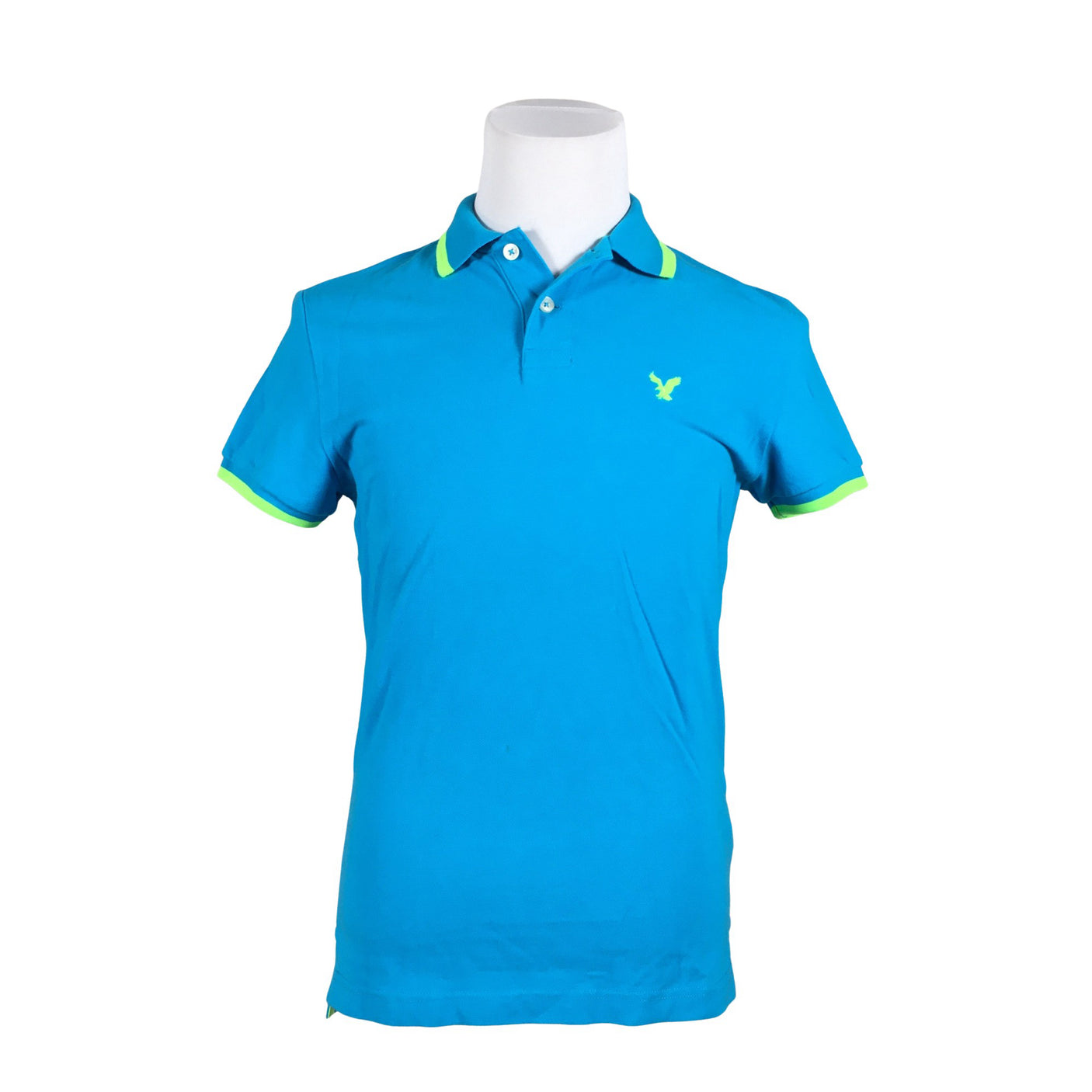 Unisex American Eagle Outfitters - Polo shirt, size XS - Turquoise (1)
