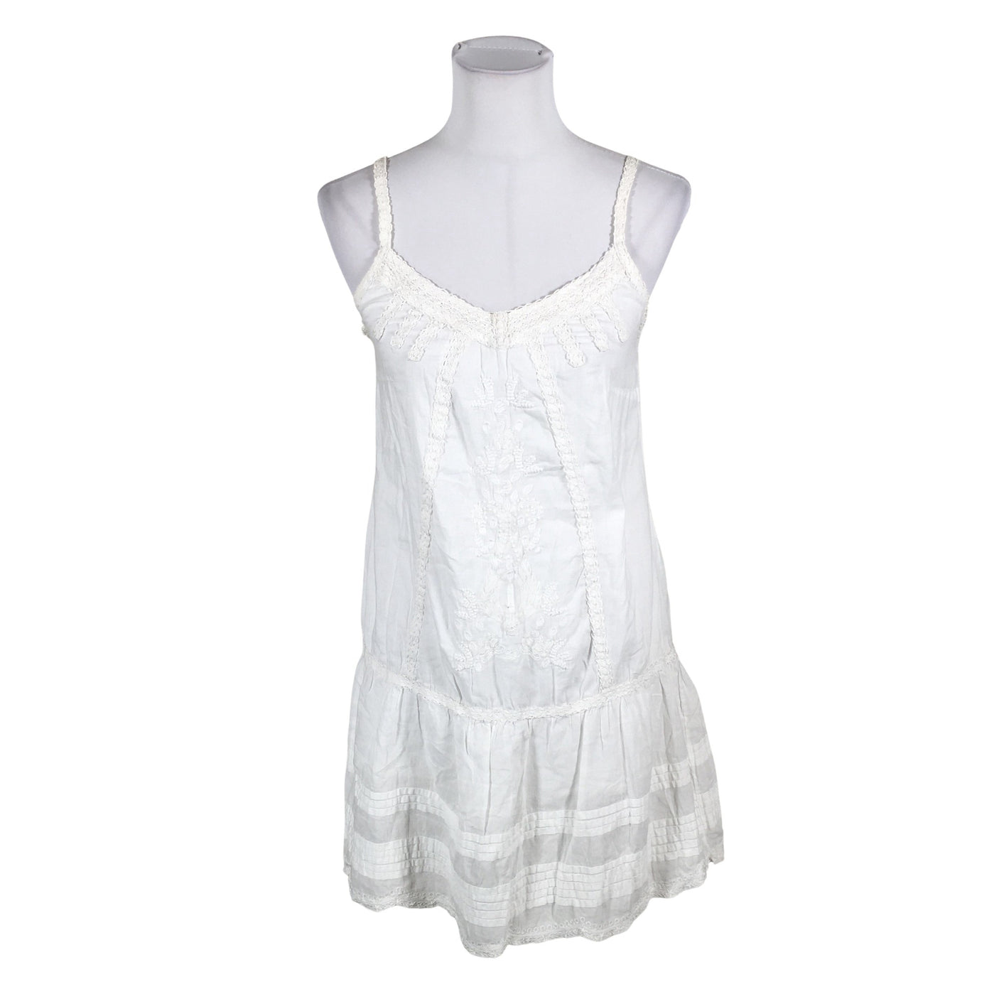 Unisex Culture - Dress, size 38 - White (1)