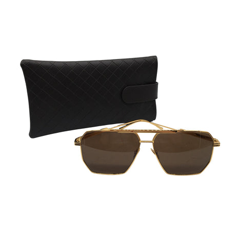 Unisex Bottega Veneta - Sunglasses, size Ei kokoa - Gold ()