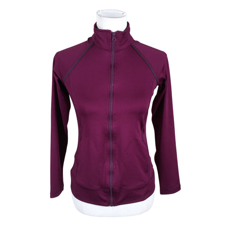 Unisex Danskin - Sports shirt, long sleeve, size 34 - Violet ()