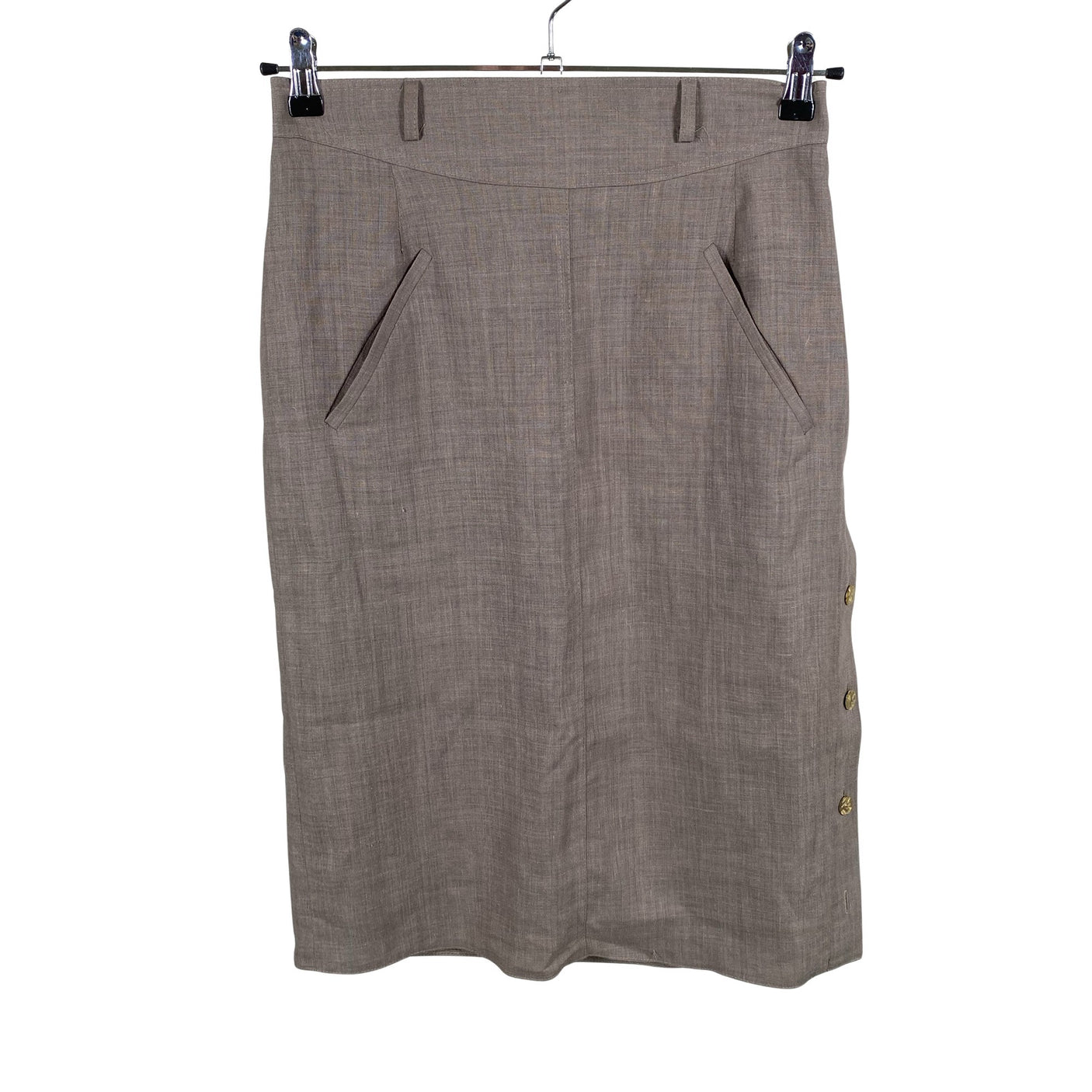 Unisex Gerry Weber - Pencil skirt, size 40 - Brown (1)