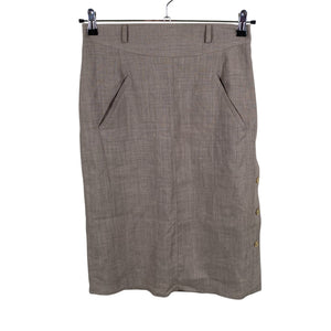 Unisex Gerry Weber - Pencil skirt, size 40 - Brown (1)