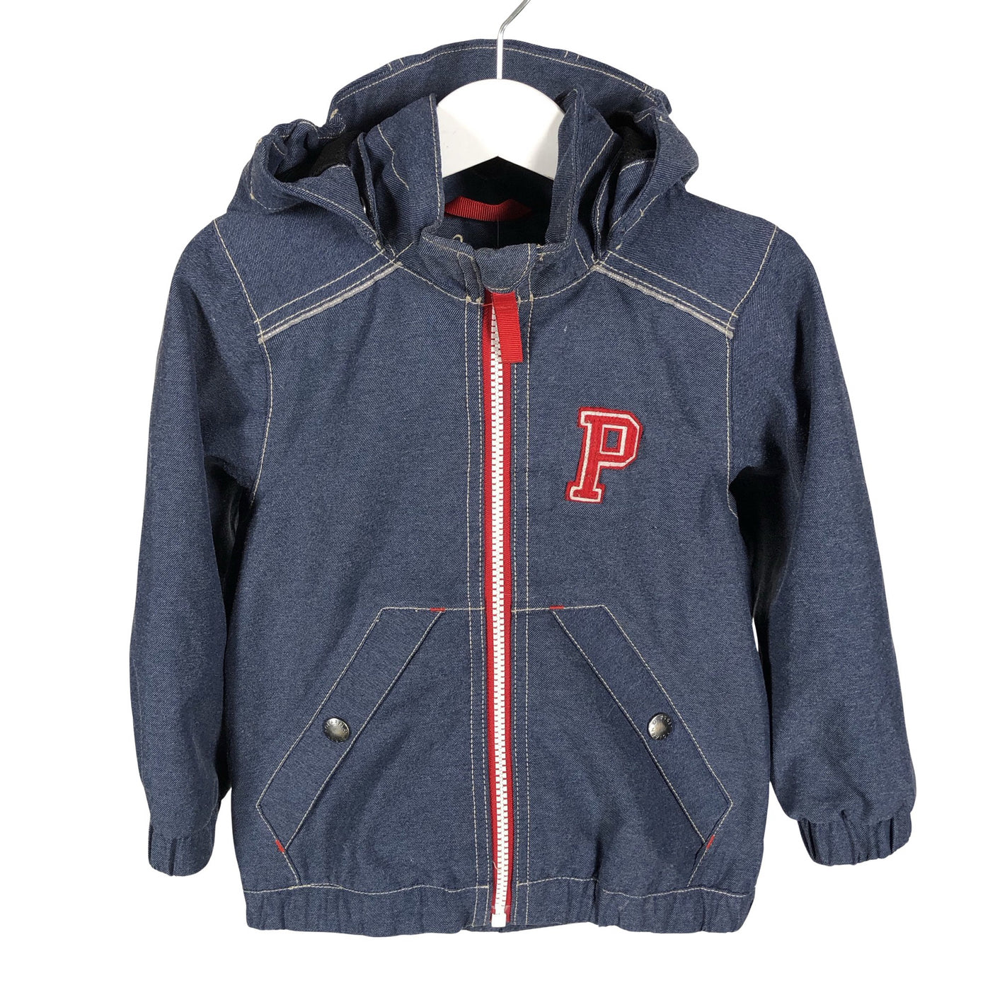 Unisex Polarn O. Pyret - Spring/Fall jacket, size 98 - 104 - Blue (1)