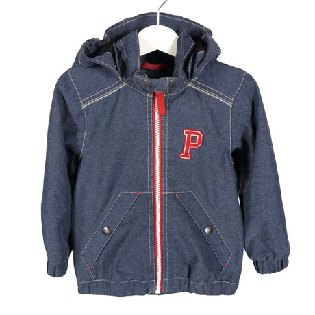 Unisex Polarn O. Pyret - Spring/Fall jacket, size 98 - 104 - Blue ()