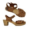 Unisex Moheda - Heeled sandals, size 39 - Brown ()