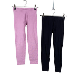 Unisex Villervalla - Tricot pants, size 122 - 128 - Violet (1)