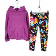 Unisex Soc - Hoodie, size 128 - 134 - Violet ()