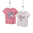 Unisex Lindex - T-shirt, size 116 - 122 - Light pink ()