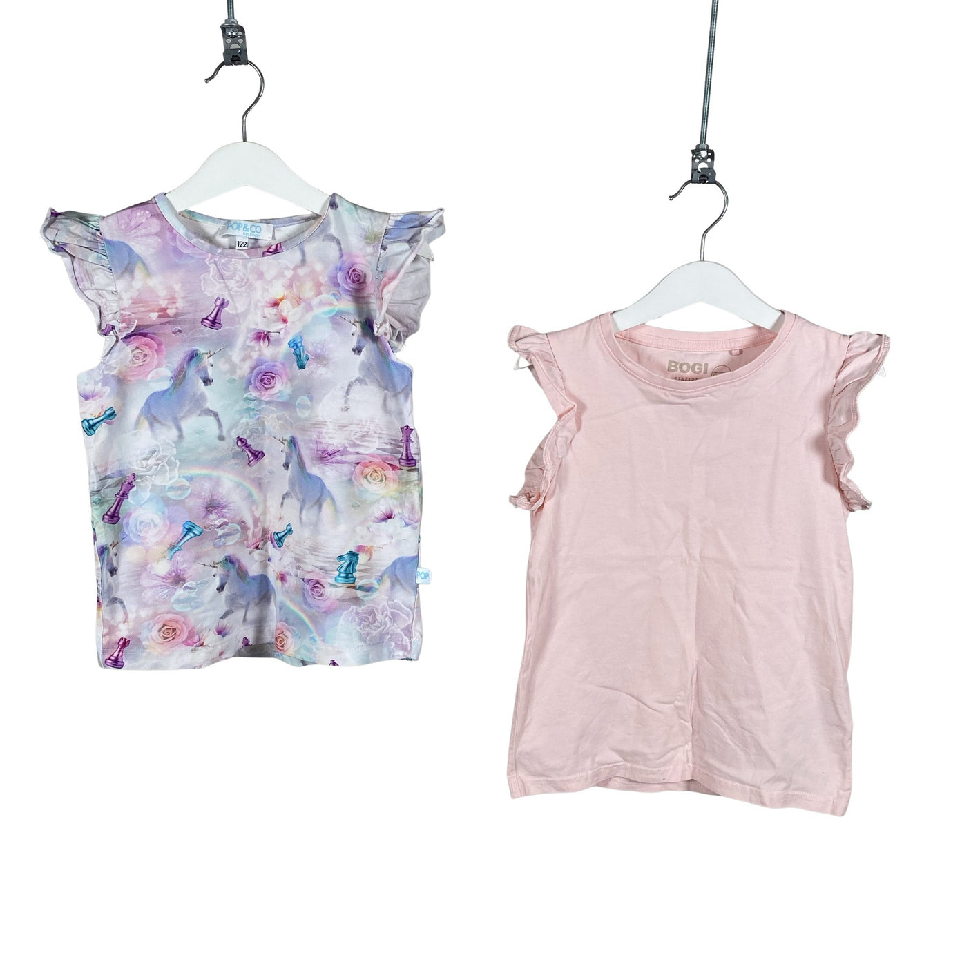 Unisex Bogi - T-shirt, size 116 - 122 - Light pink (1)