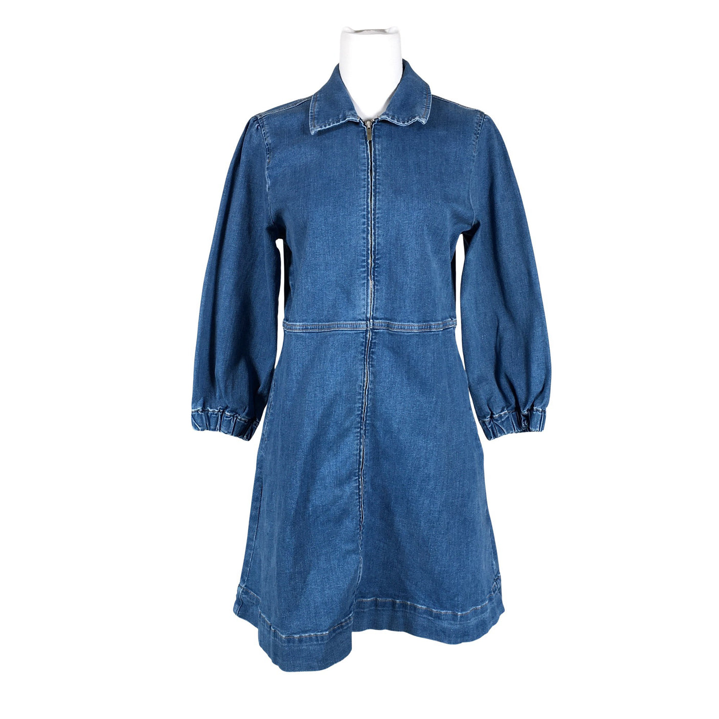 Unisex Part two - Denim dress, size 38 - Blue (1)