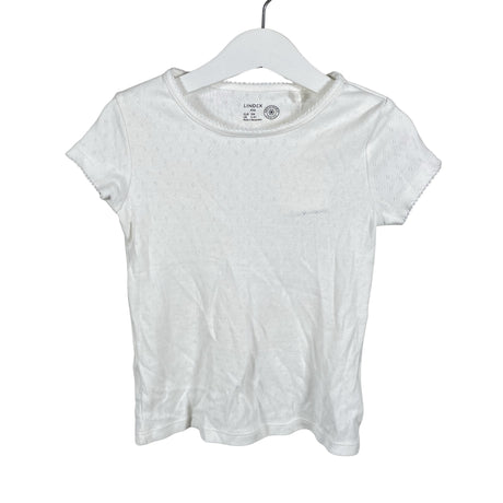 Unisex Lindex - T-shirt, size 98 - 104 - White ()