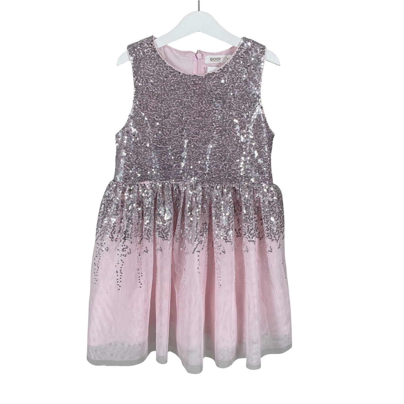 Unisex Bogi - Party dress, size 128 - 134 - Light pink (1)