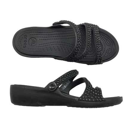 Unisex Crocs - Sandals, size 35 - Black ()