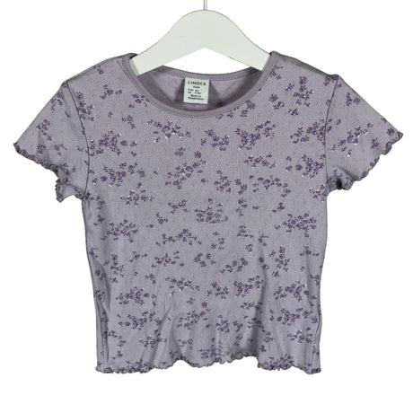 Unisex Lindex - T-shirt, size 104 - 110 - Violet ()