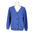 Unisex Your Face - Cardigan, size 38 - Blue ()