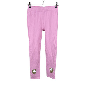 Unisex Bogi - Tricot pants, size 134 - 140 - Light pink (1)