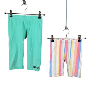 Unisex Villervalla - Tricot shorts, size 116 - 122 - Green (1)