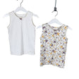 Unisex Newbie - Tricot tank top, size 110 - 116 - White ()