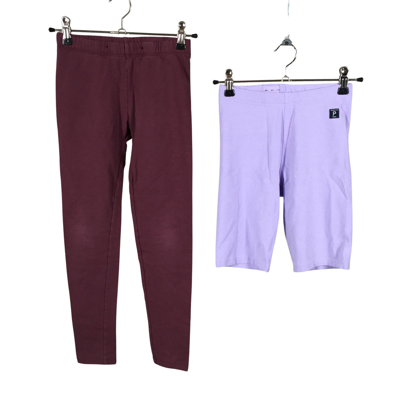 Unisex Lindex - Tricot pants, size 128 - 134 - Wine red (1)