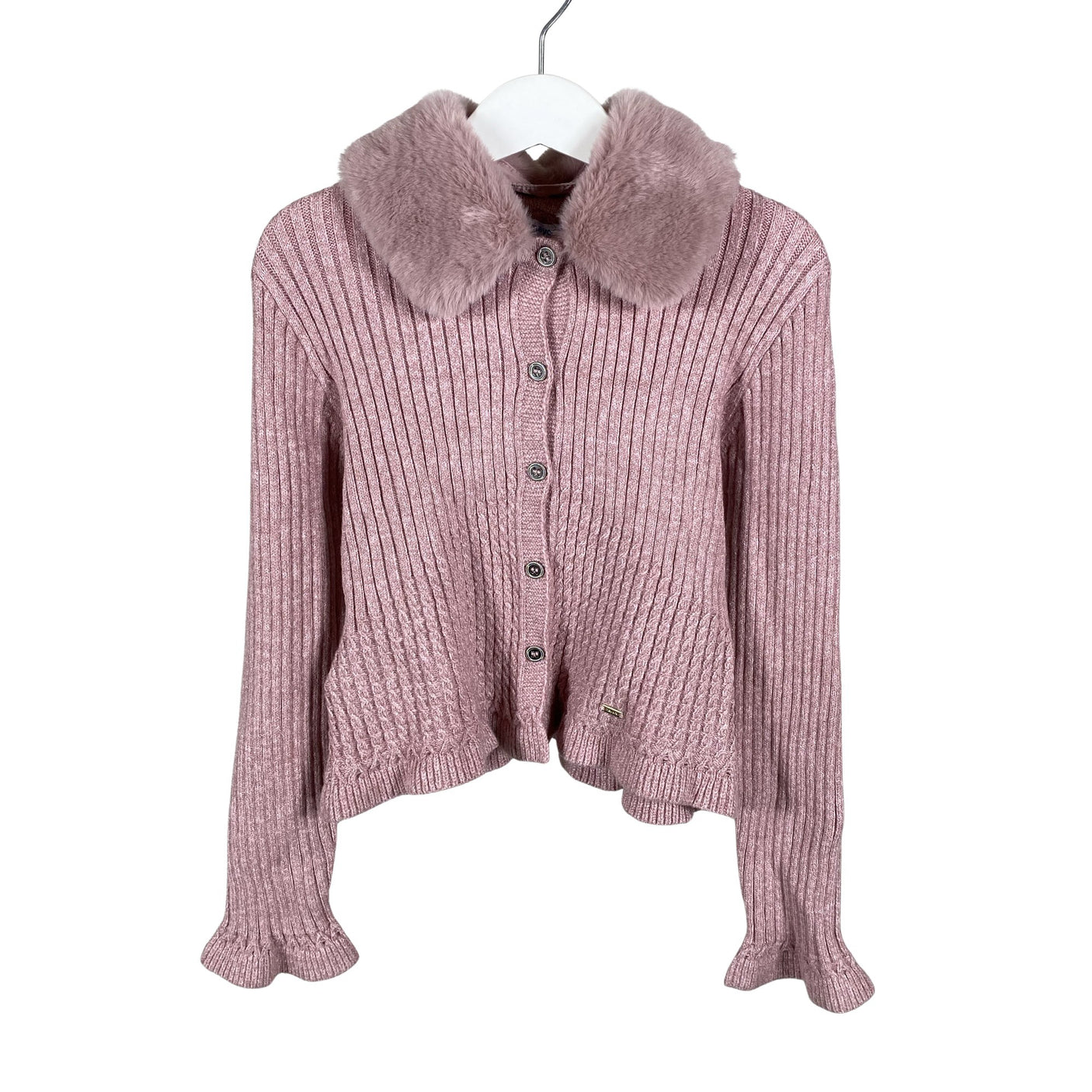 Unisex Mayoral - Cardigan, size 122 - 128 - Light pink (1)